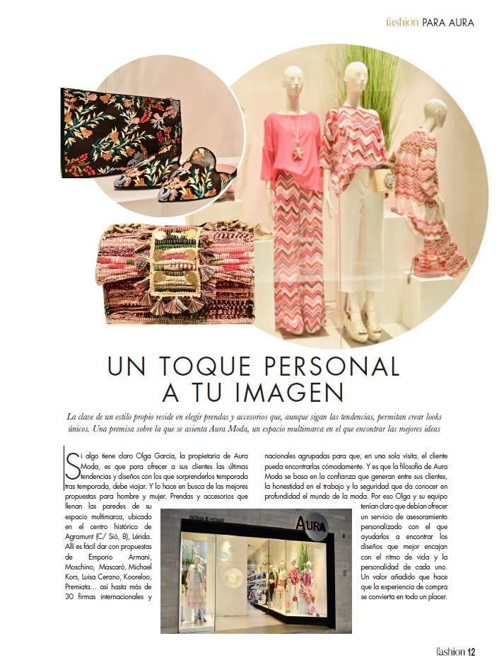 Un toque personal a tu imagen — A la revista INFASHION